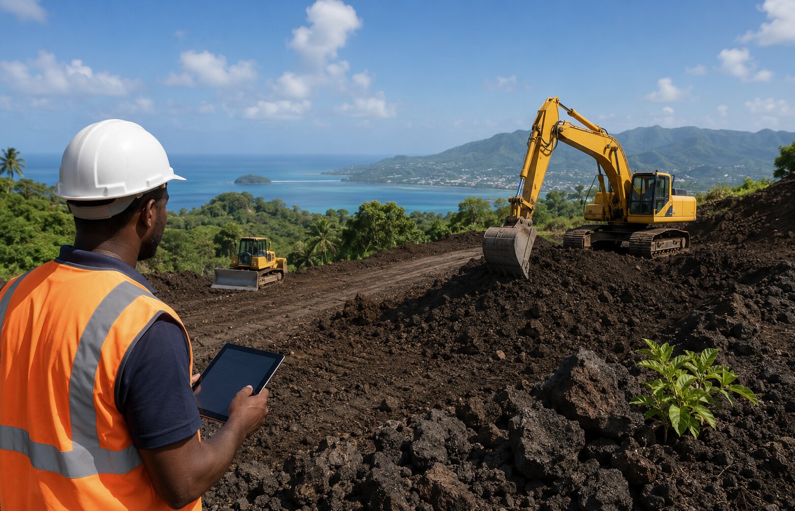 Travaux publics en environnement mahorais
